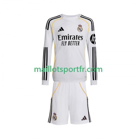 Maillot de Foot Real Madrid Enfant Domicile 2025/26 ML